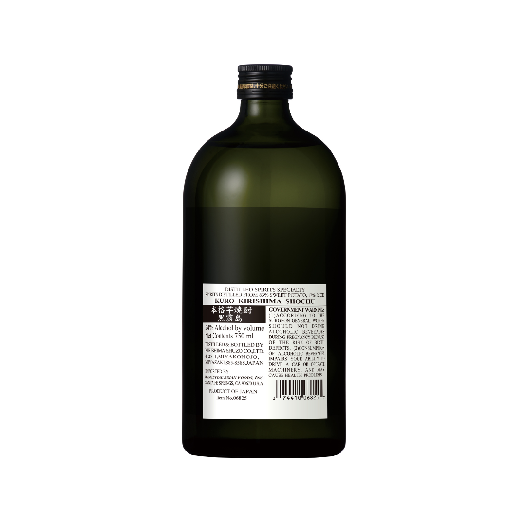 KIRISHIMA SWEET POTATO SHOCHU KUROKIRISHIMA 750ml 06825