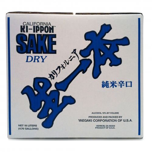 CALIFORNIA KI IPPON DRY SAKE 18L 00050 – Wismettac Asian Foods, Inc.