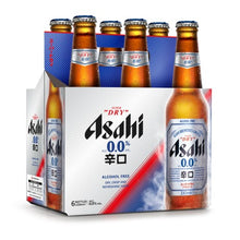 Load image into Gallery viewer, ASAHI SUPER DRY 0.0% NON ALCOHOLIC 330ML 76245