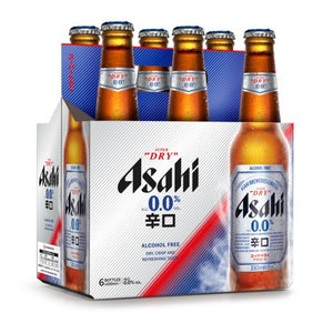 ASAHI SUPER DRY 0.0% NON ALCOHOLIC 330ML 76245