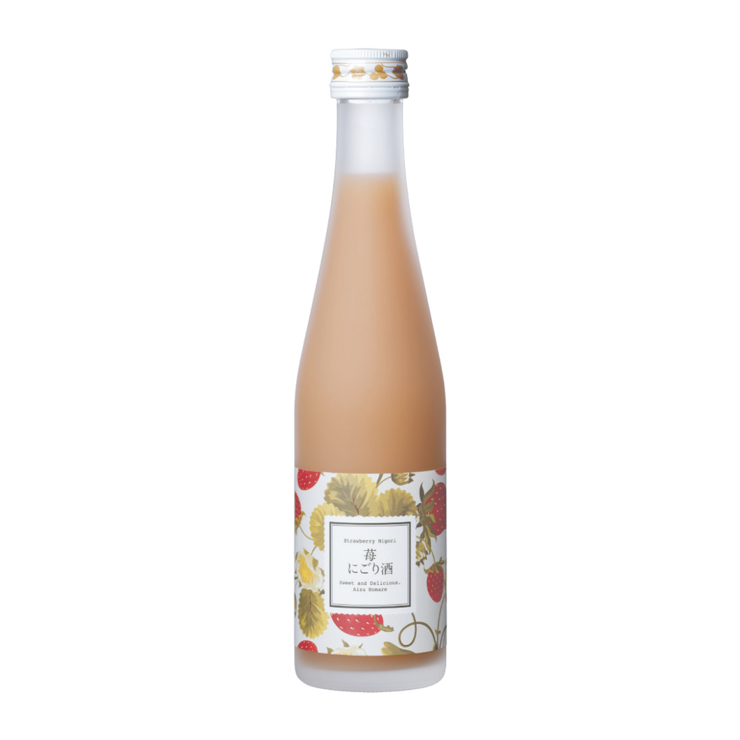 HOMARE STRAWBERRY NIGORI SAKE 300ml 06545 – Wismettac Asian Foods HOMARE STRAWBERRY NIGORI SAKE 300ml 06545 – Wismettac Asian Foods