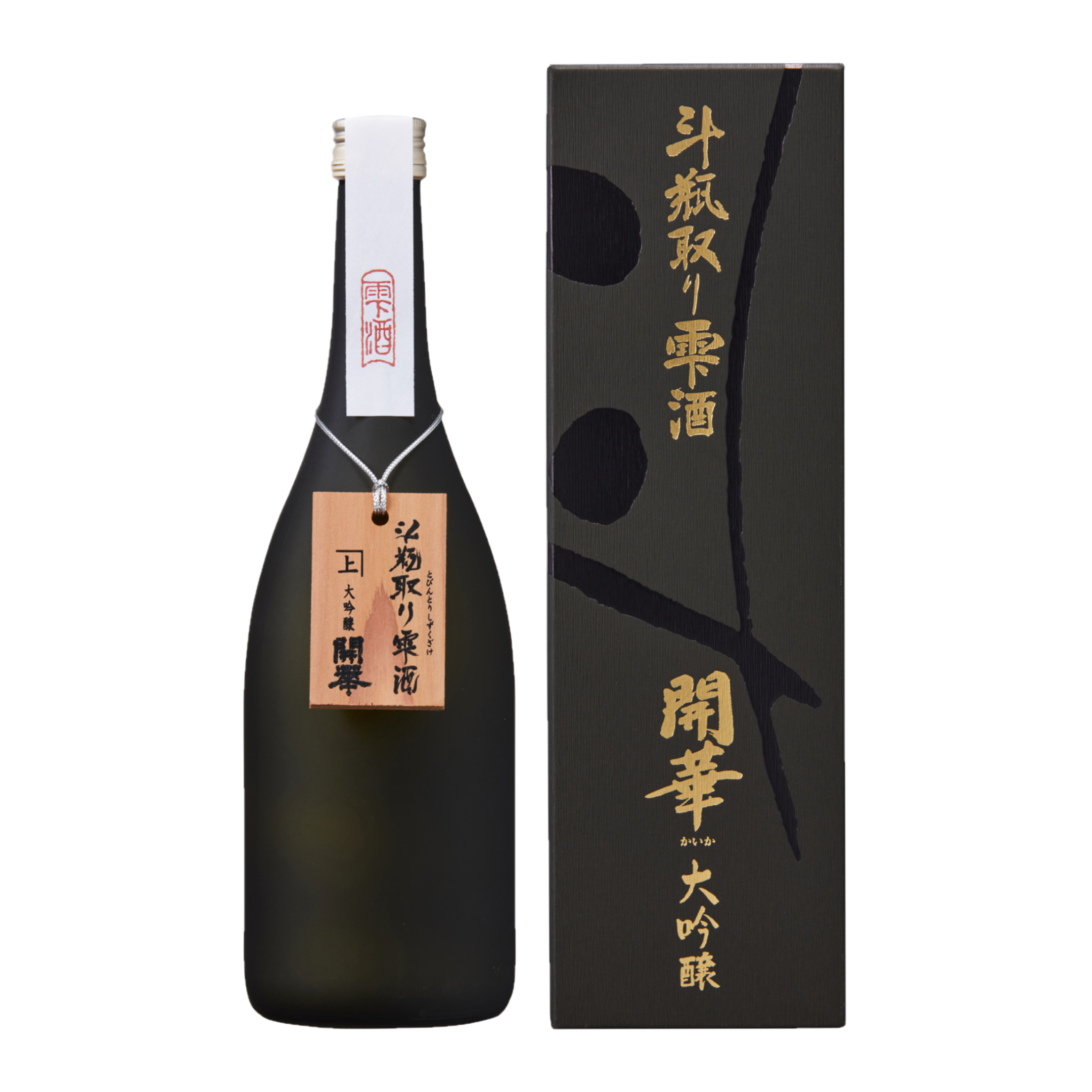 KAIKA TOBIN DAIGINJO SHIZUKU BLACK 720ml 08060 – Wismettac