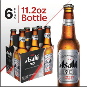 ASAHI SUPER DRY BEER 12oz BOTTLE 00086A