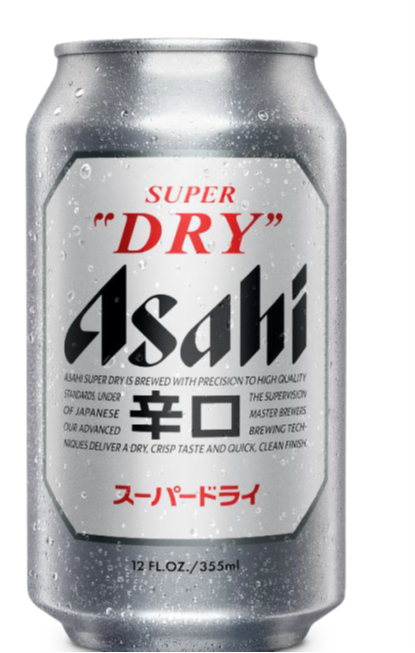 ASAHI SUPER DRY BEER 12/12oz CAN 00093A – Wismettac Asian Foods, Inc.