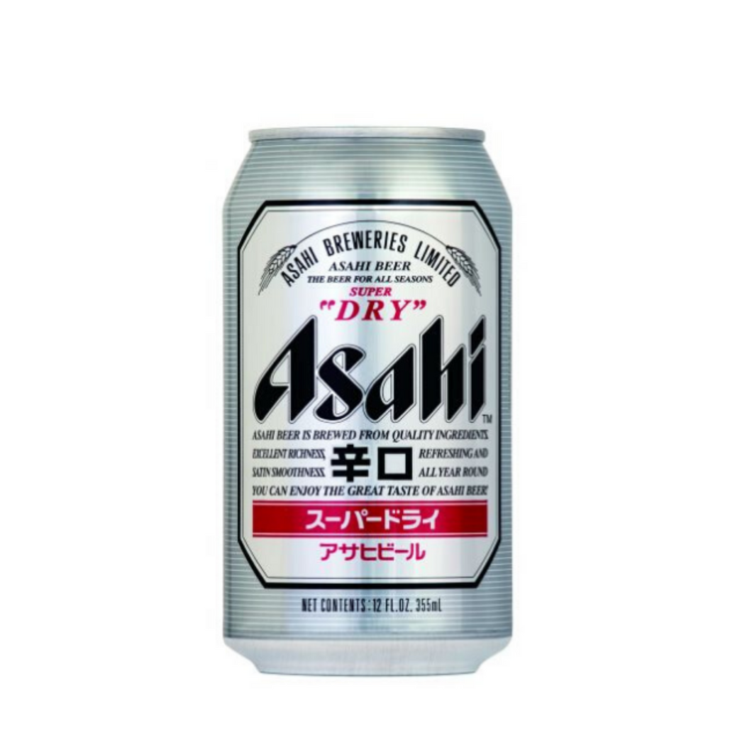 ASAHI SUPER DRY BEER 24/12oz CAN 00095A