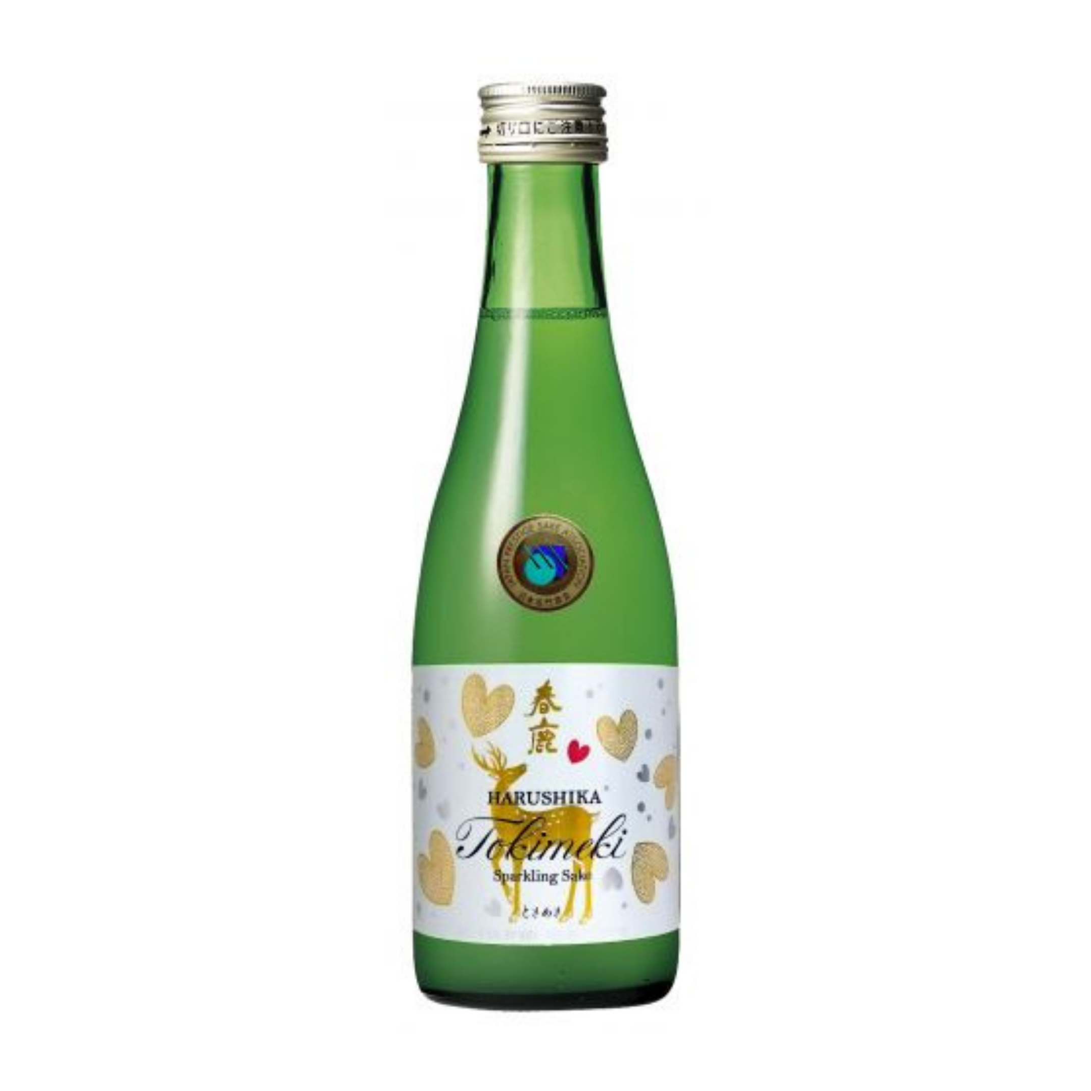 HARUSHIKA TOKIMEKI SPARKLING SAKE 300ml 06408 – Wismettac Asian HARUSHIKA TOKIMEKI SPARKLING SAKE 300ml 06408 – Wismettac Asian