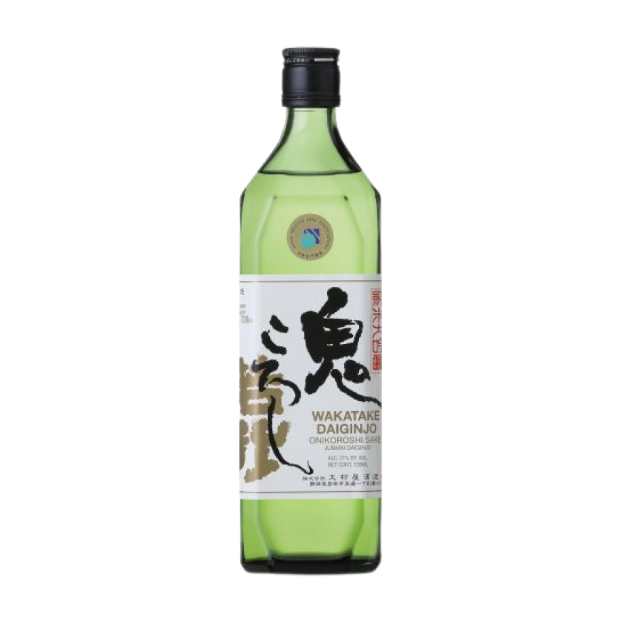 Wakatake Onikoroshi Junmai Daiginjo 720ml 06483 – Wismettac Asian